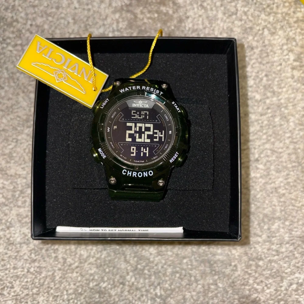 INVICTA Invicta Racing Men
52mm Plastic Dark Green Black dial - Picture 5 of 7
